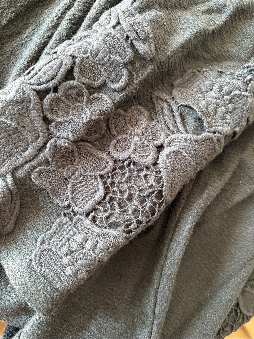 Maeve Forest Green Sweater Dress - Picture 4 of 4
